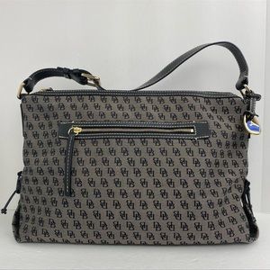 Brand new canvas and leather Dooney and Bourke bag-LARGE